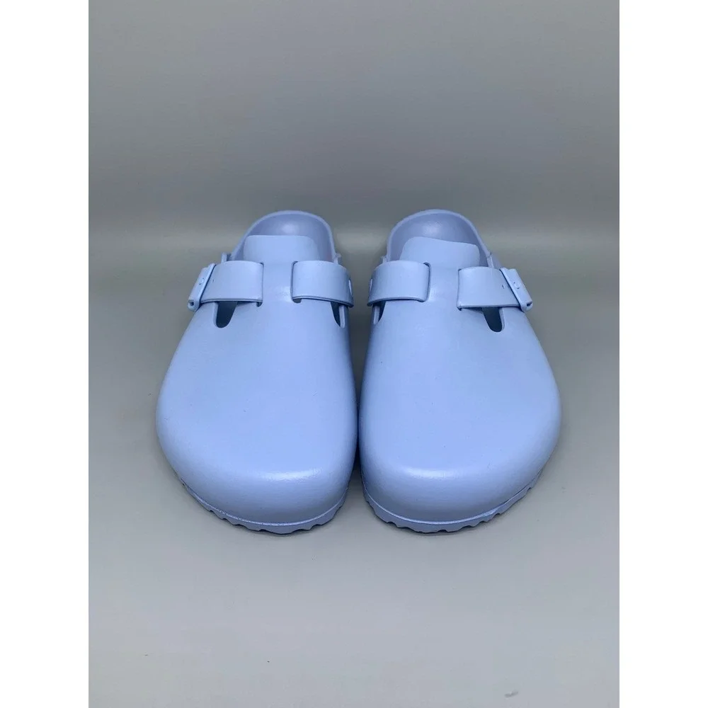 Birkenstock Boston EVA Sky Blue Clogs 1019142 Men's Sz 10 Women's Sz 12